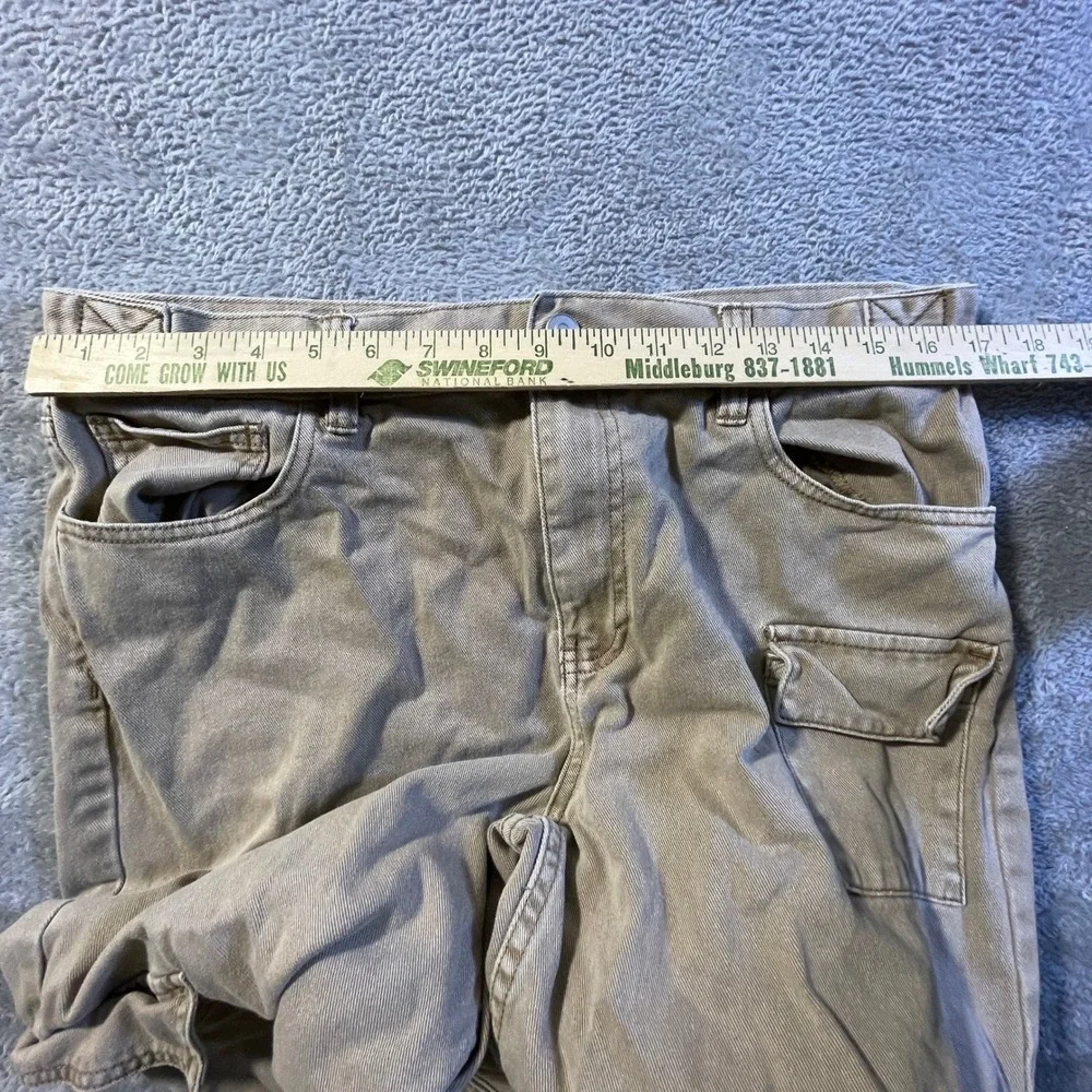 Altar° State Women's Khaki Cargo Pants‎ Size 31 Cotton Casual Utility Cargo
